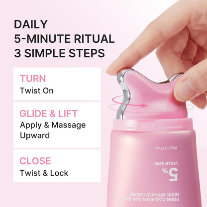 Nuvella Collagen Neck Wrinkle Cream