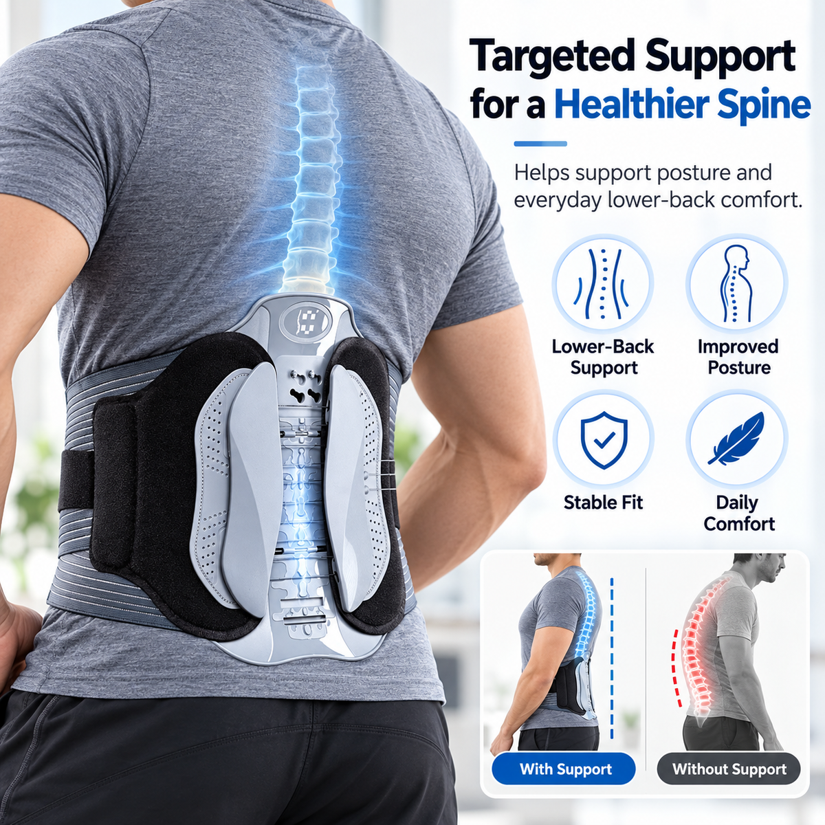 Spiora™ Lower Back Spinal support Belt