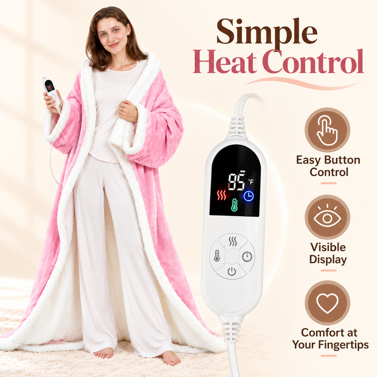 Cozyva™ Heated Wearable Blanket