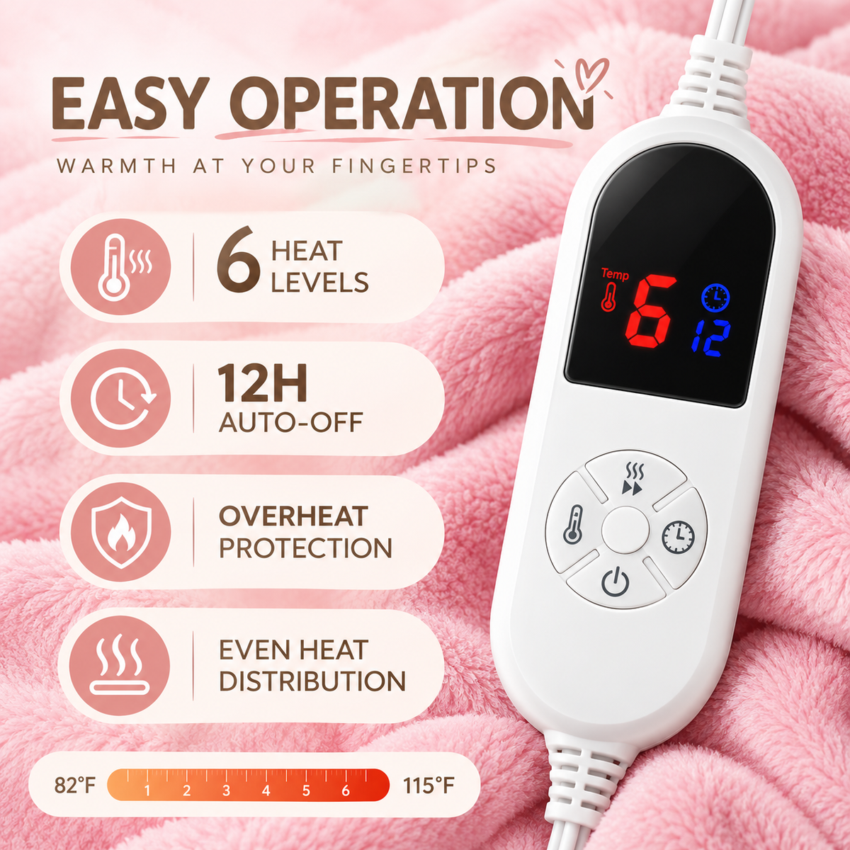 Cozyva™ Heated Wearable Blanket