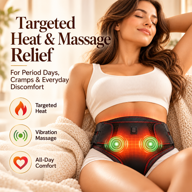 Veluna™ Heat & Massage Therapy Belt