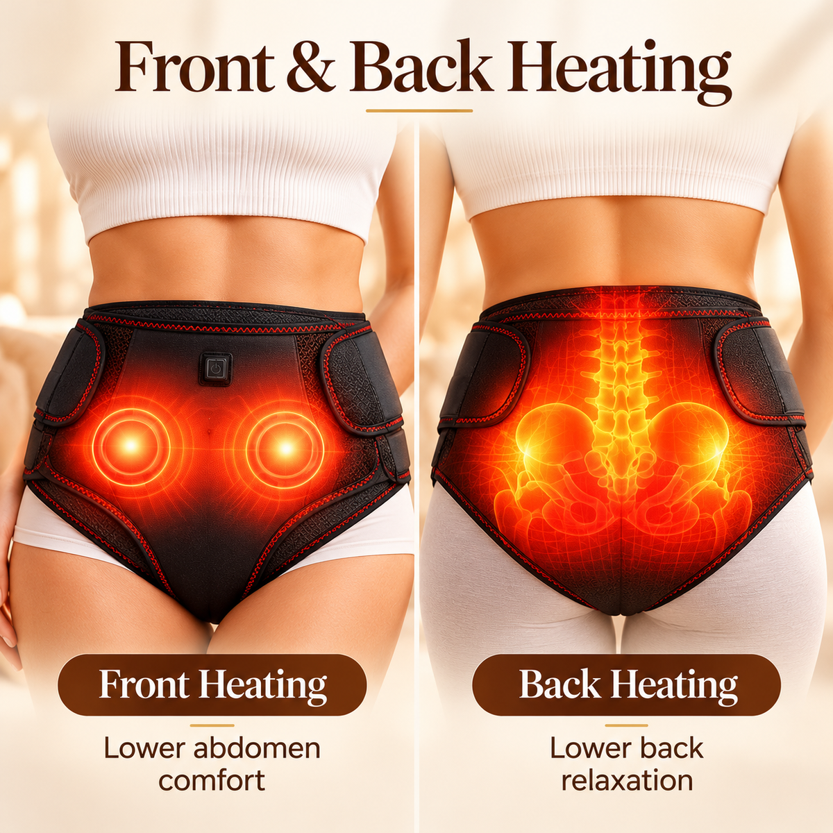 Veluna™ Heat & Massage Therapy Belt