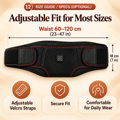 Veluna™ Heat & Massage Therapy Belt