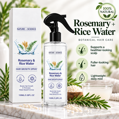 Rootiva™ Rosemary Rice Water Hair Growth Spray