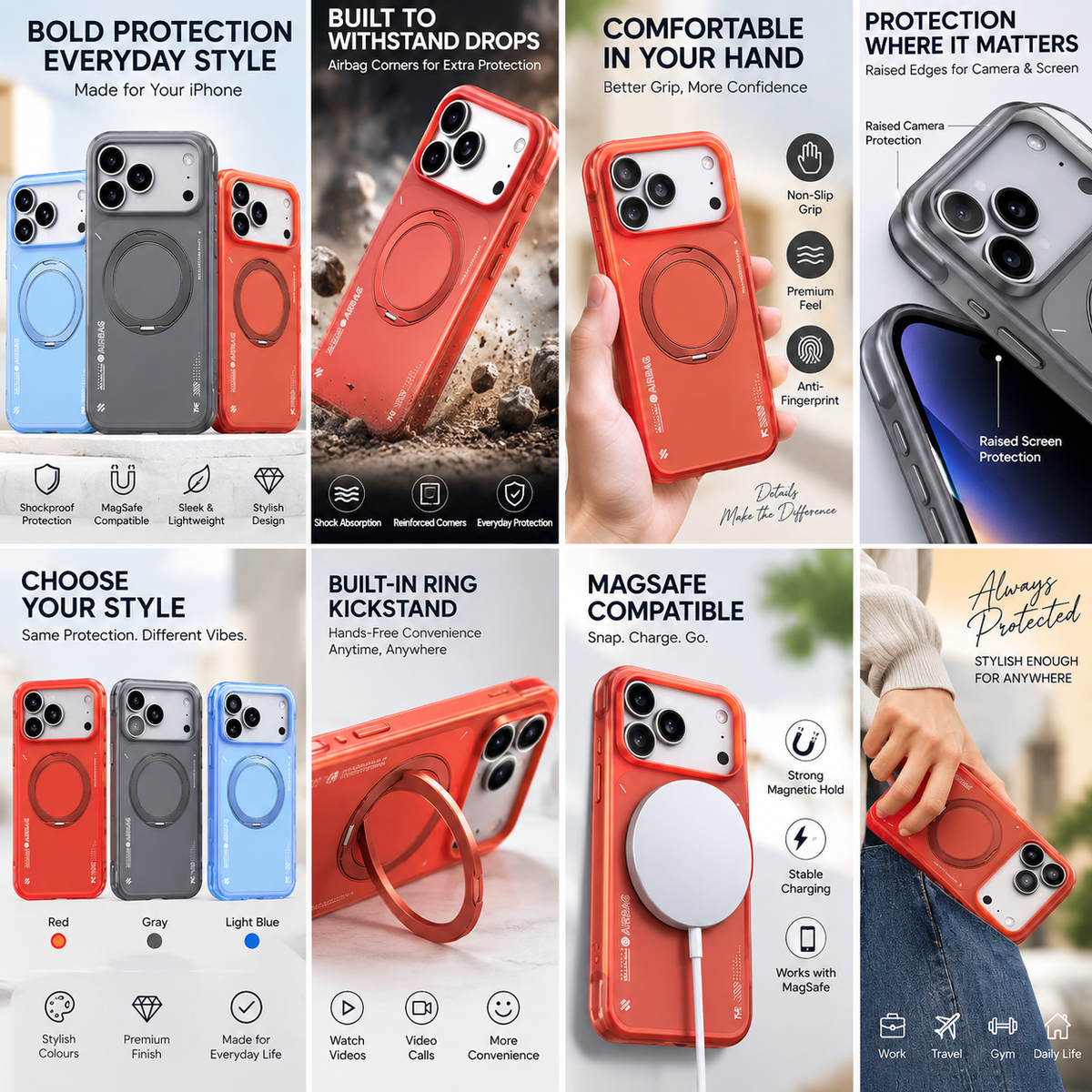 iPhone 18 Airbag Drop Case