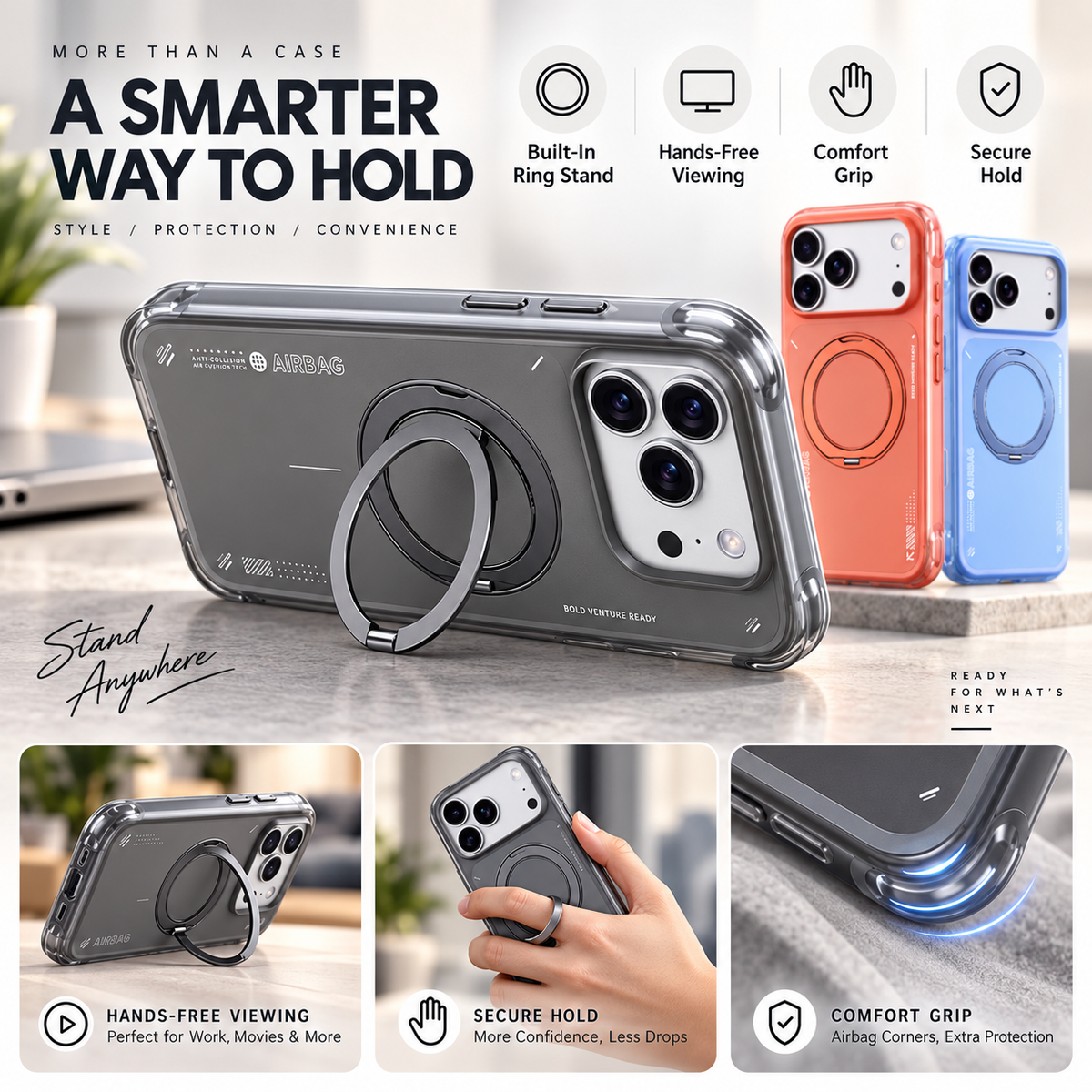 iPhone 18 Airbag Drop Case