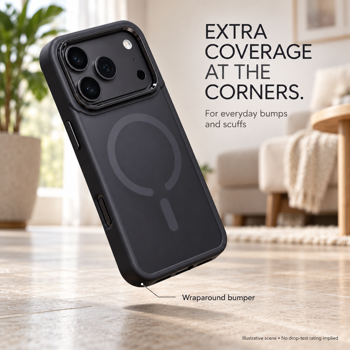 Matte Translucent iPhone Stand Cover