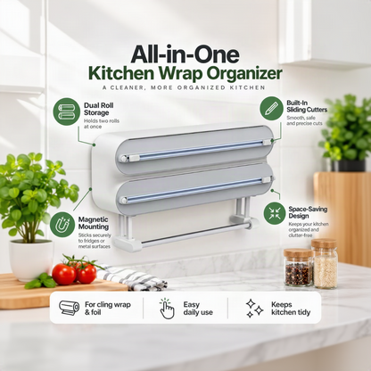 Wrapora™ 3-in-1 Kitchen Wrap Dispenser