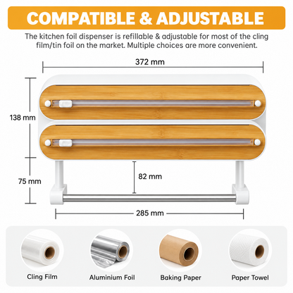 Wrapora™ 3-in-1 Kitchen Wrap Dispenser