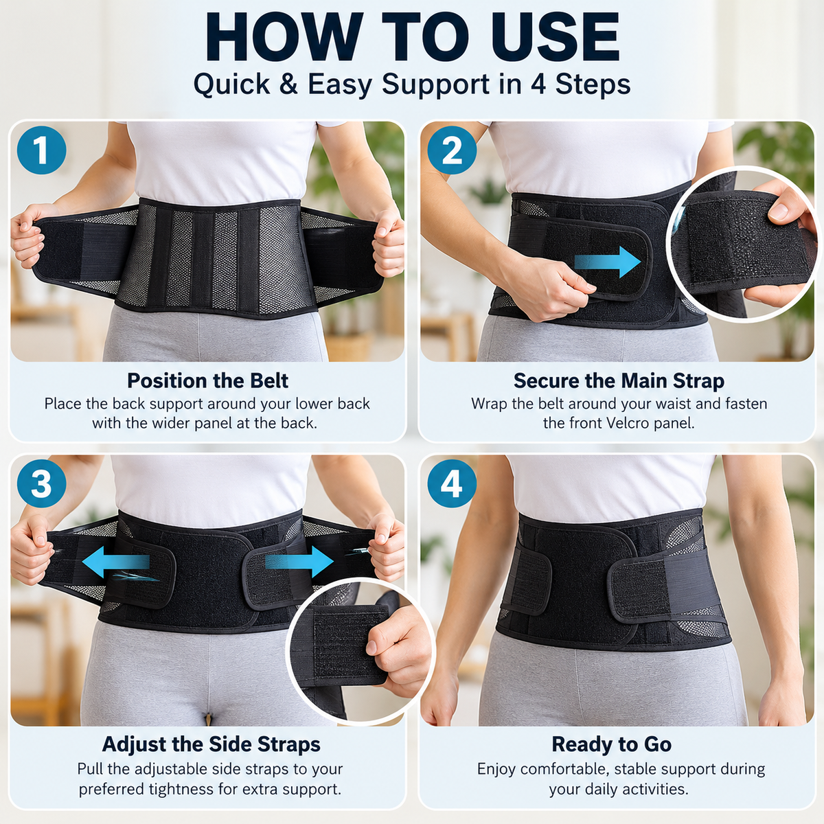 Spiora™ Lower Back Spinal support Belt