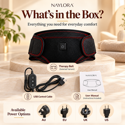 Veluna™ Heat & Massage Therapy Belt