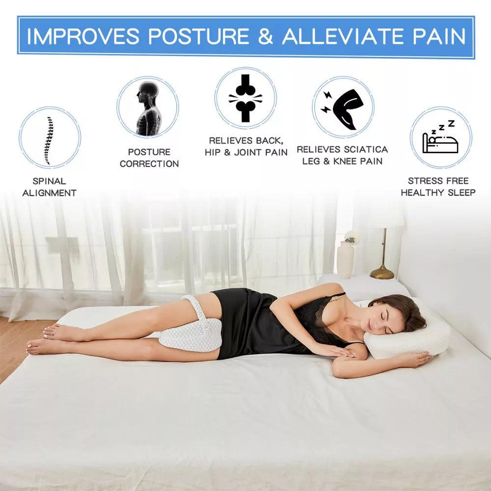 Restora™ Heart Shaped Memory Foam Pillow