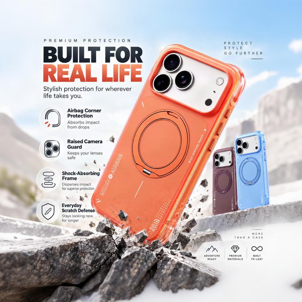 iPhone 18 Airbag Drop Case